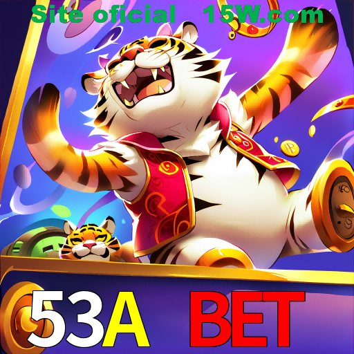 Imagem promocional da 53A Bet  mostrando a plataforma e suas vantagens